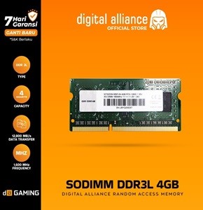 RAM DA SO-DIMM 8GB DDR3L 1600MHz PC3L-12800